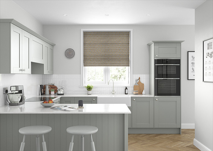 Pavillion, Grey - Roman Blind - Image 5